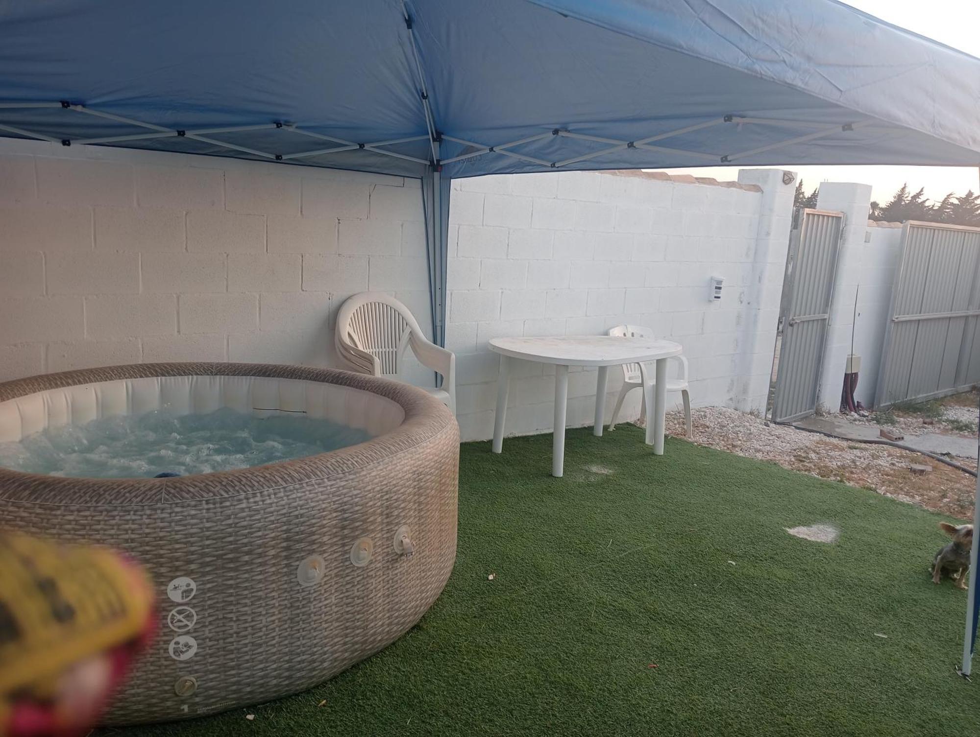 Casita Mh Acogedora Para 6 Con Jacuzzy Chiclana de la Frontera Exterior foto